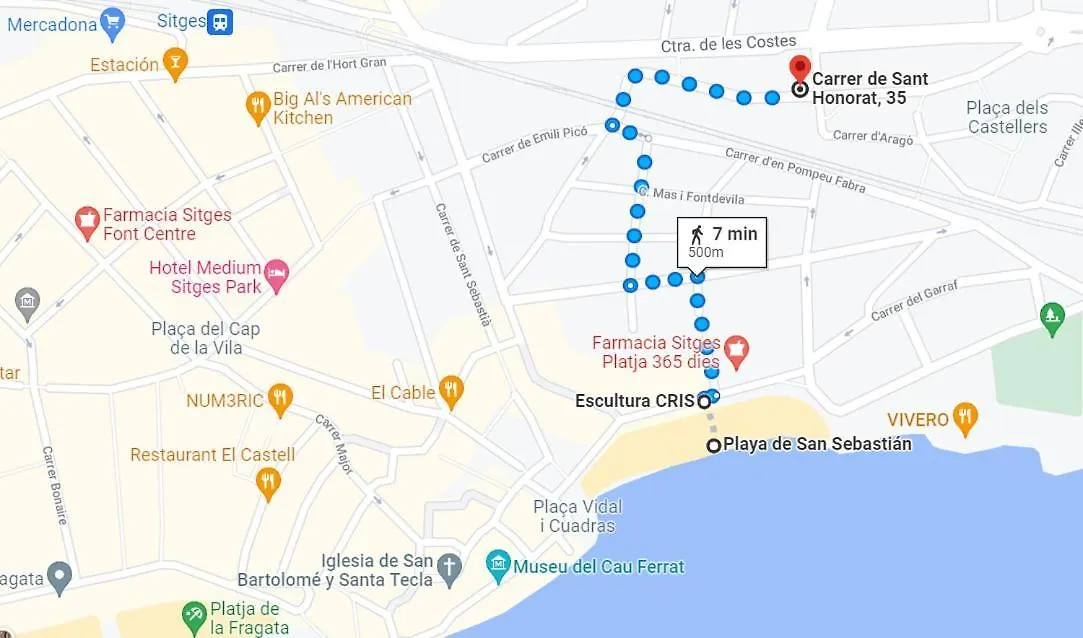 Capricho Apartamento Sitges Lejlighed